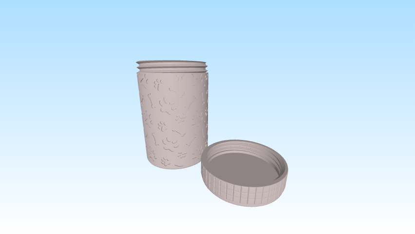 Premium Pet Treat Jar – Stylish Storage for Your Furry Friend’s Rewards