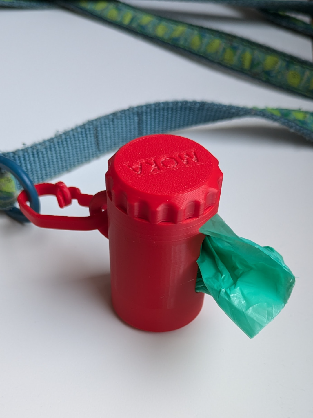 Dog poop bag holder and dispenser